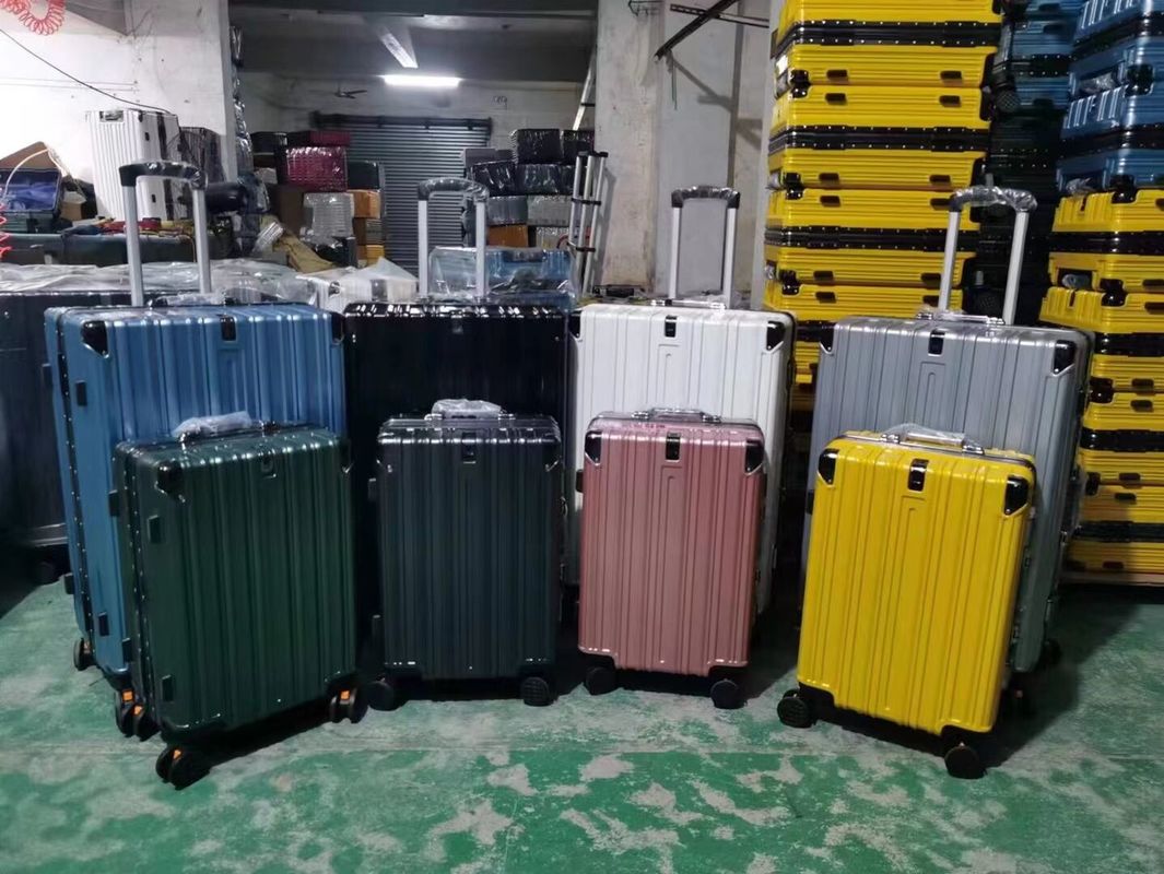 পাইকারি পণ্য অ্যালুমিনিয়াম ফ্রেম এবিএস - বাইরের ভ্রমণের জন্য পিসি ভ্রমণ ব্যাগ সেট