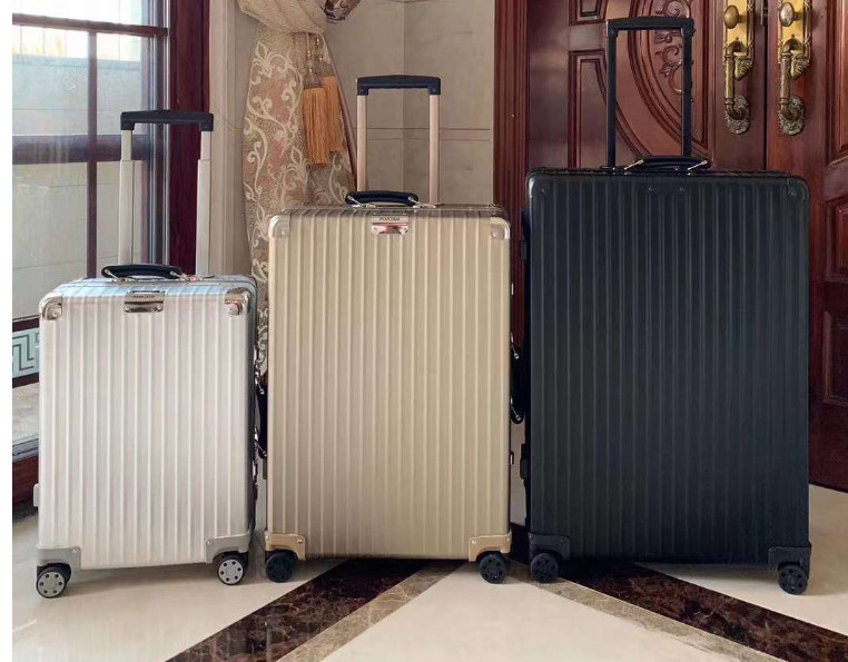 গরম বিক্রয় সমস্ত অ্যালুমিনিয়াম ম্যাগনেসিয়াম খাদ ভিন্টেজ ভ্রমণ ব্যাগ ইউনিসেক্স বহন TSA কাস্টম লক স্যুটকেস স্পিনার চাকা Manufa