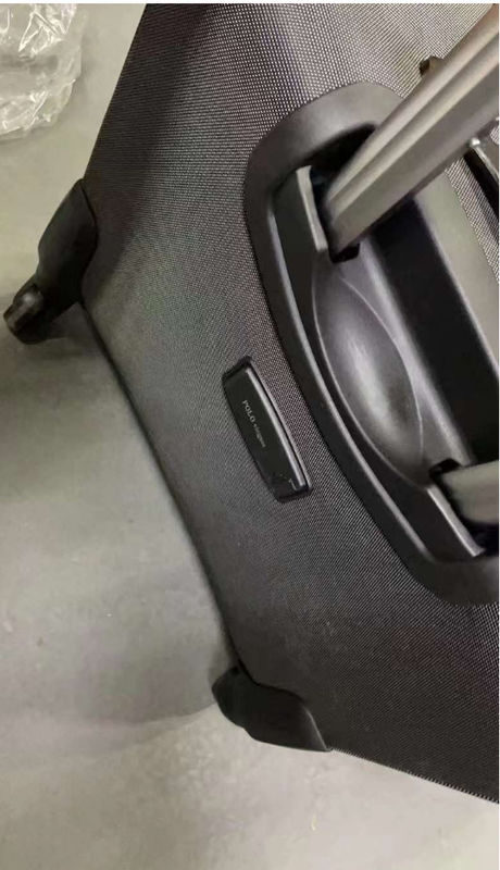 অবসর নকশা হালকা ওজন নরম ডাবল 4 চাকা স্পিনার অ্যালুমিনিয়াম ট্রলি বহন ভ্রমণ ব্যাগ ব্যাগ ট্রলি