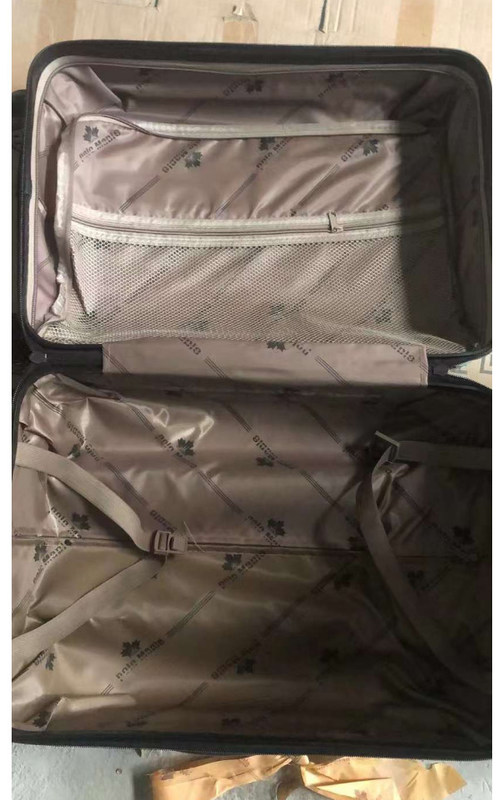 গরম বিক্রয় উচ্চ মানের অ্যালুমিনিয়াম ফ্রেম পিসি ট্রলি আন্তর্জাতিক ভ্রমণকারী রোলিং ব্যাগ সঙ্গে কম দাম