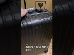 ইউনিসেক্স মাল্টি-কলার এবিএস উপাদান ব্যাগ, জলরোধী পলিকার্বনেট স্যুটকেস সেট